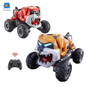 RC Stunt Car Toy With Fierce Dog Shape
