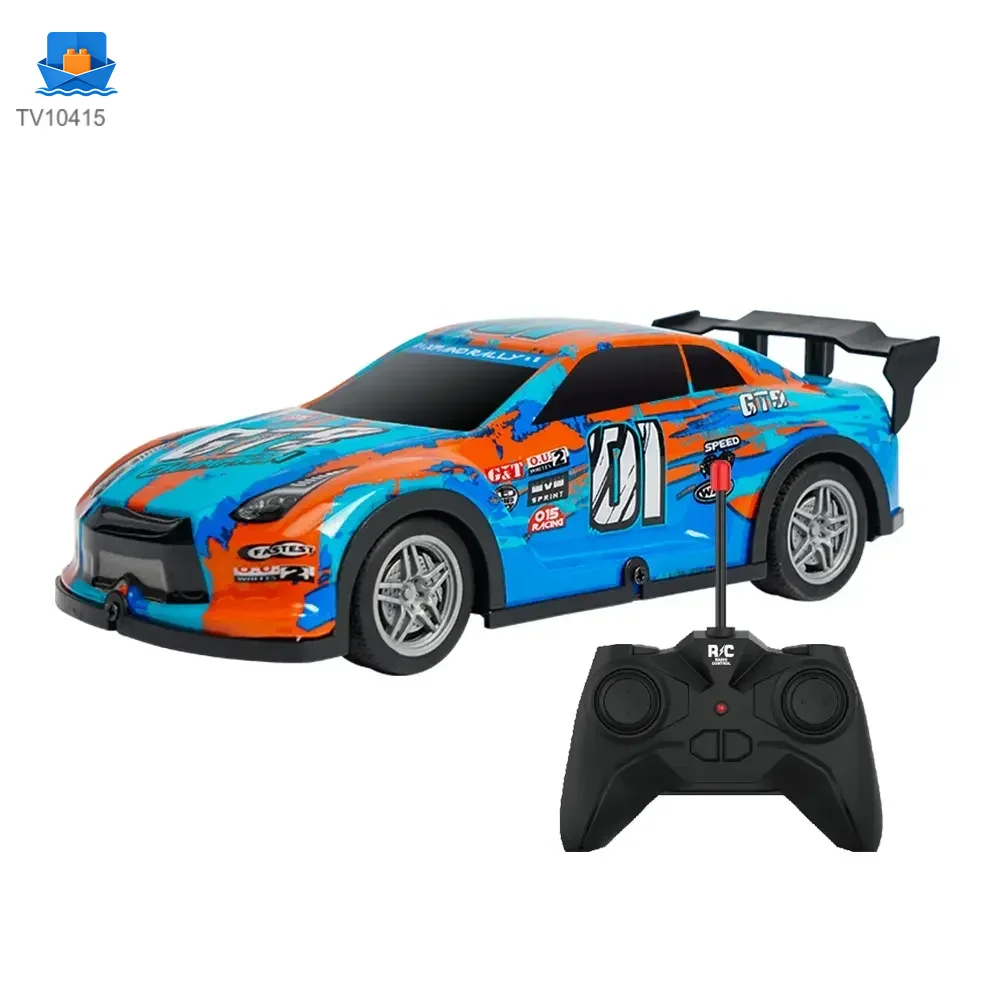 Jouet de voiture lumineux RC, voiture de course RC·TV10415·photo du produit 1 de 6