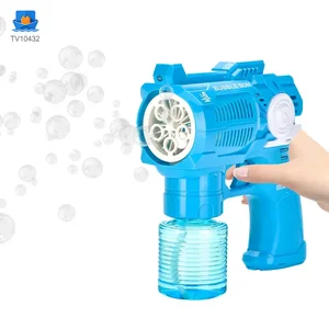 Pistola de burbujas eléctrica con ventilador de juguete·TV10432·foto del producto 4 de 6