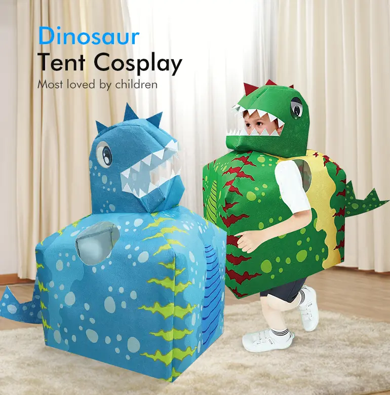 Dinosaur Tent Cosplay Toy, Cloth Art Target Throwing · TV10444 · detail image 1 of 4