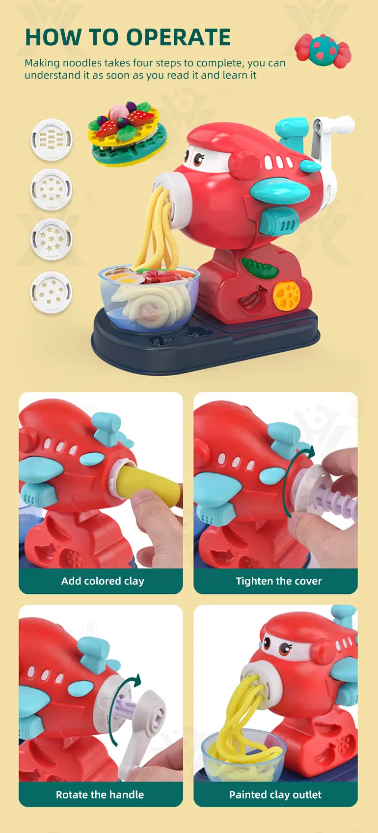 Modeling Clay Machine Toy · TV10374 · detail image 3 of 9