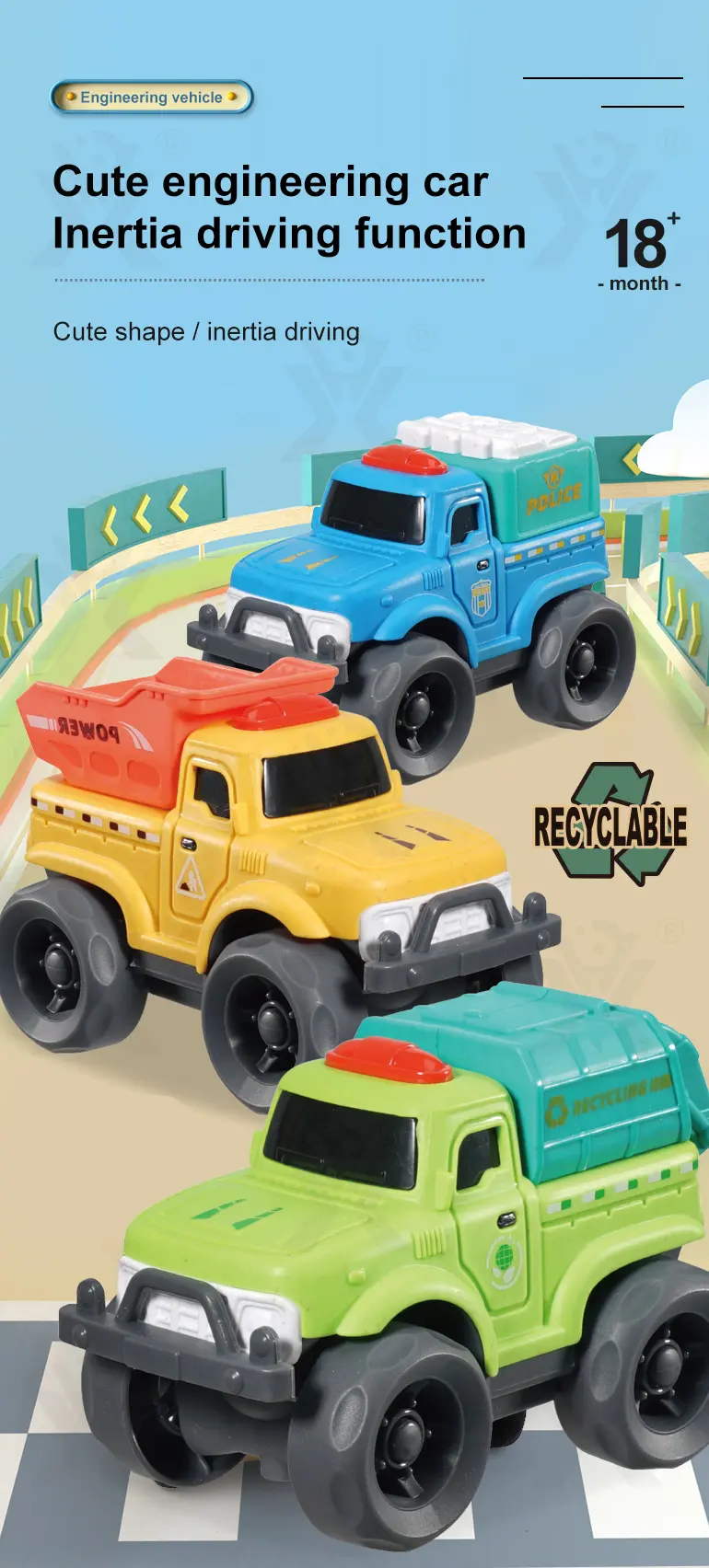 Construction Truck, Bigfoot Design · TV10373 · detail image 1 of 8