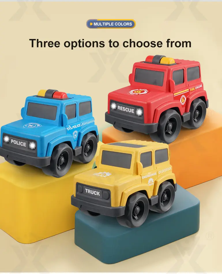 Adorable Fire Trucks Toy For Toddlers · TV10372 · detail image 6 of 8