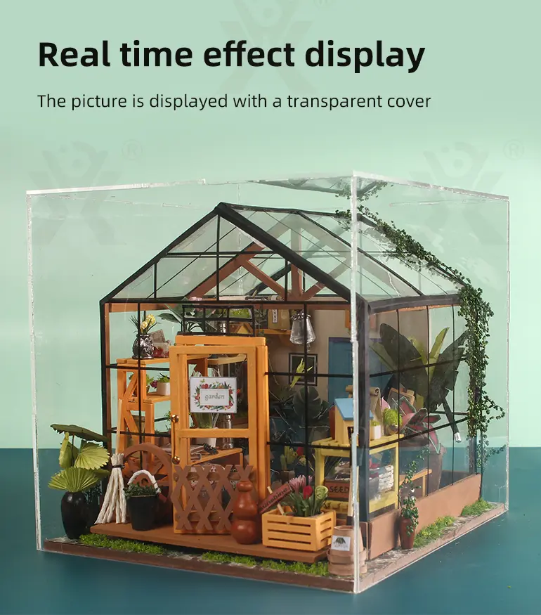 DIY Miniature Set, Flower House Miniature · TV10381 · detail image 4 of 11