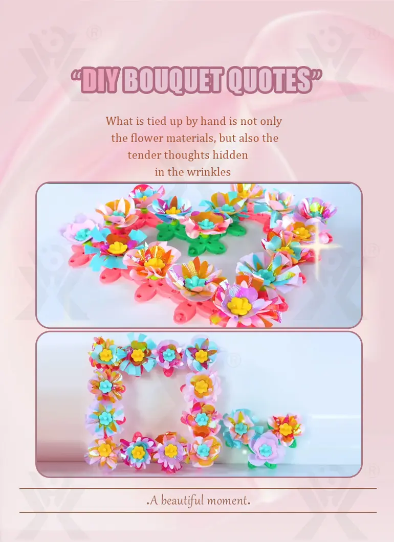 Creative Fabric Flower Bouquets Toy · TV10375 · detail image 2 of 6