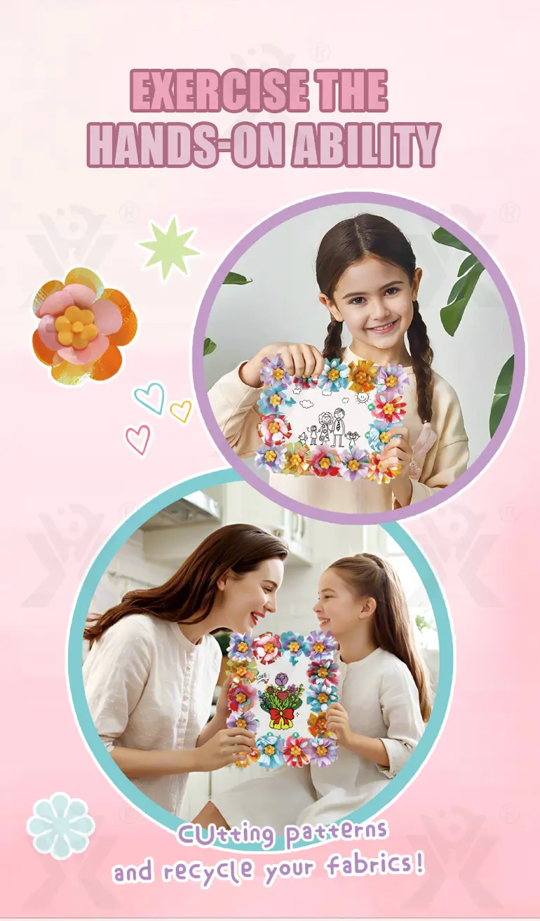 Creative Fabric Flower Bouquets Toy · TV10375 · detail image 3 of 6