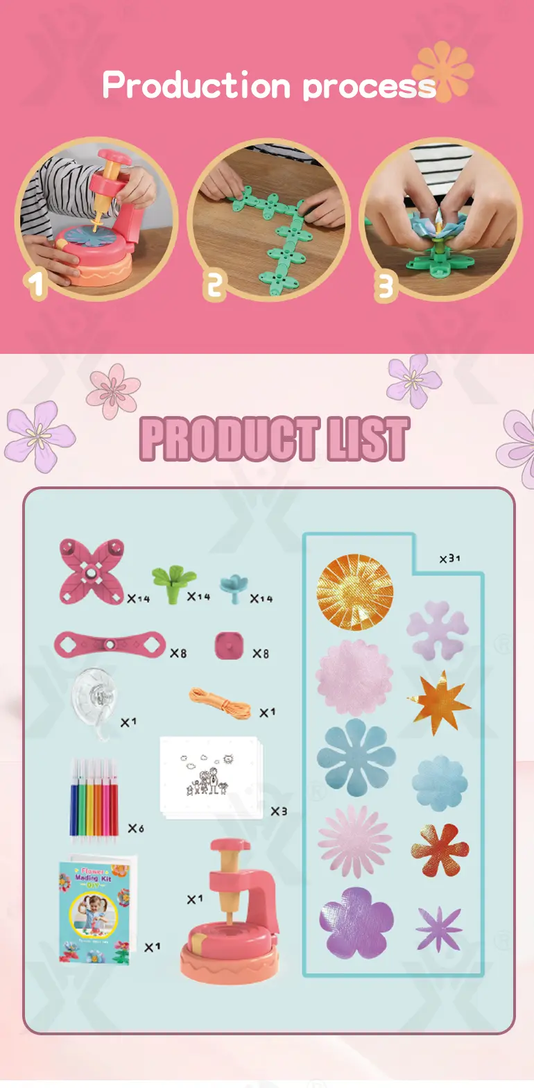 Creative Fabric Flower Bouquets Toy · TV10375 · detail image 5 of 6