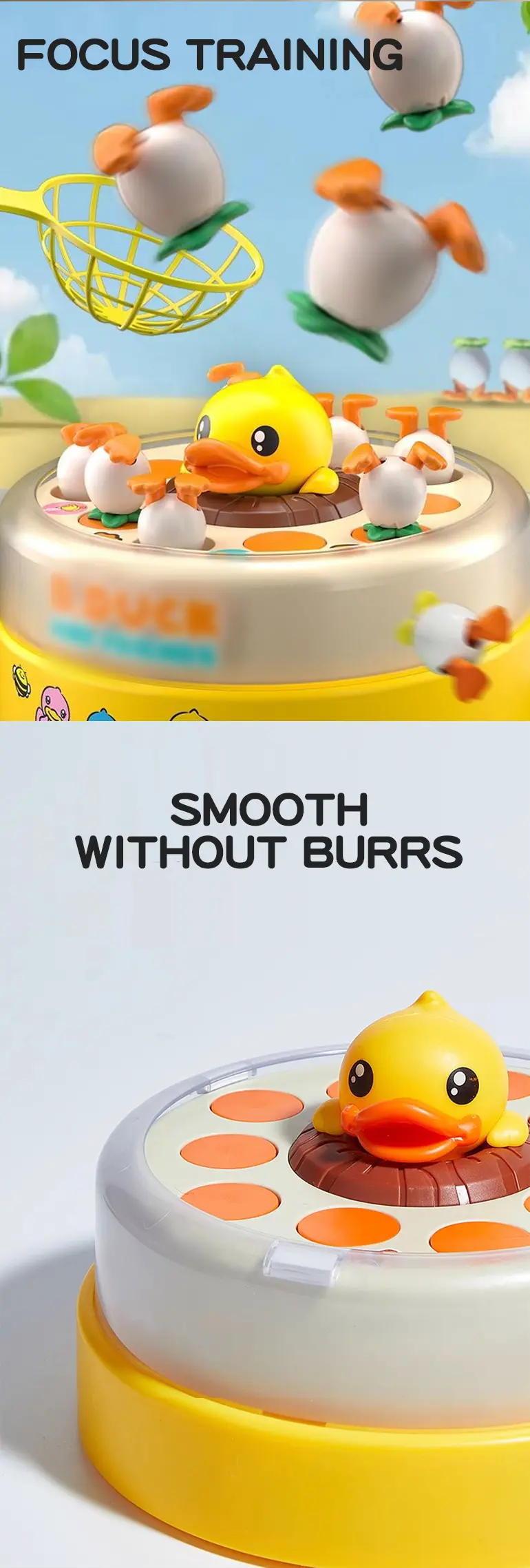 Bouncing Duck Toy, Track and Catch Game · TV10368 · detail image 3 of 7