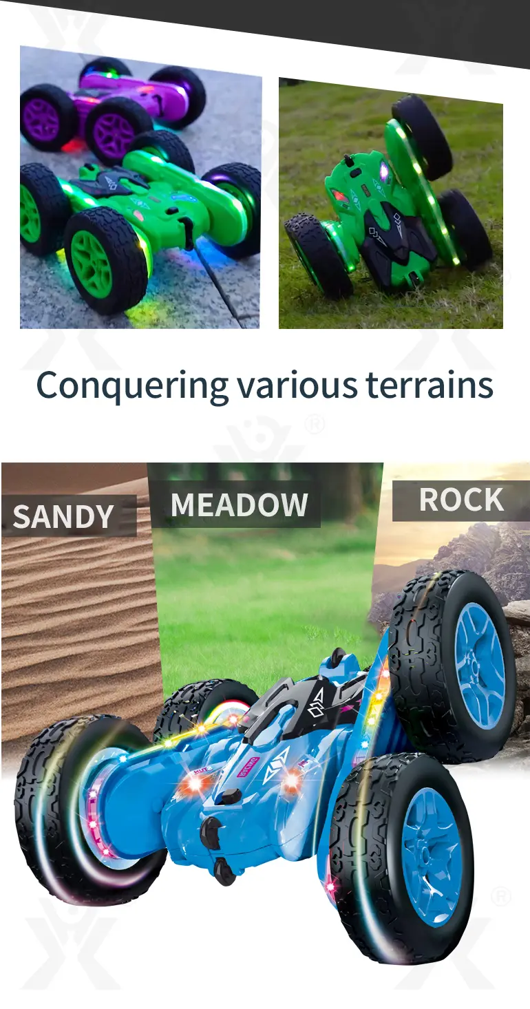 RC Double-Sided Stunt Car Toys · TV10397 · detail image 3 of 8