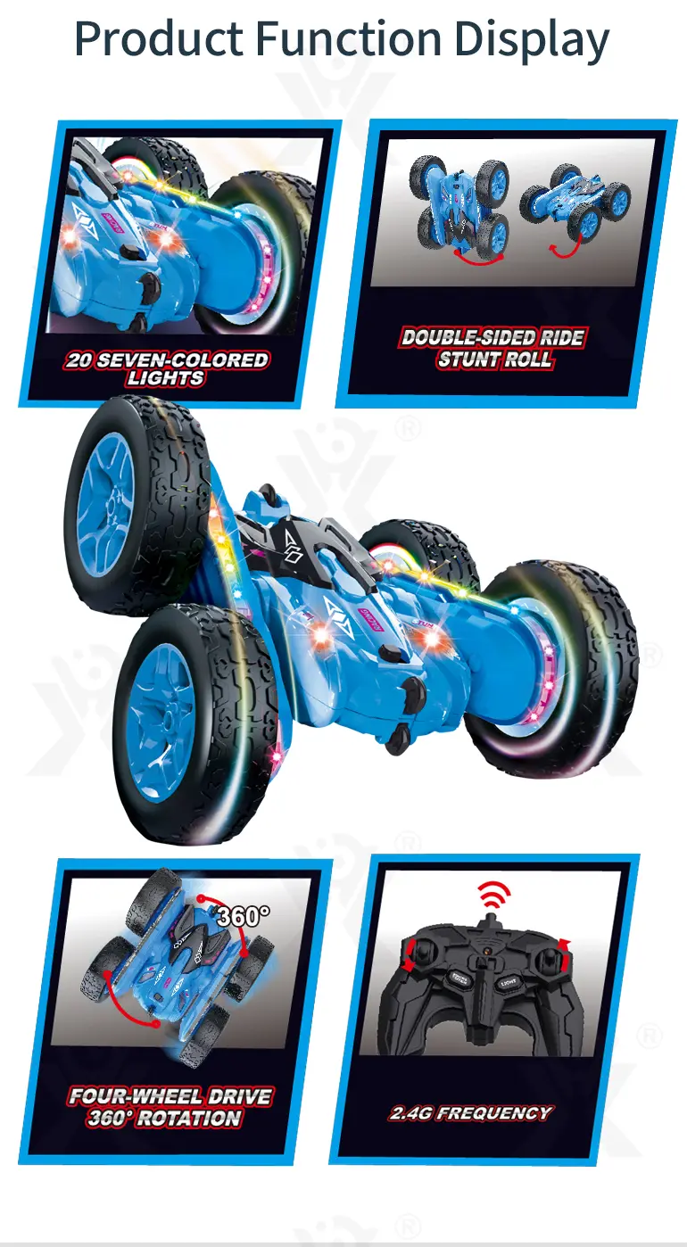 RC Double-Sided Stunt Car Toys · TV10397 · detail image 4 of 8