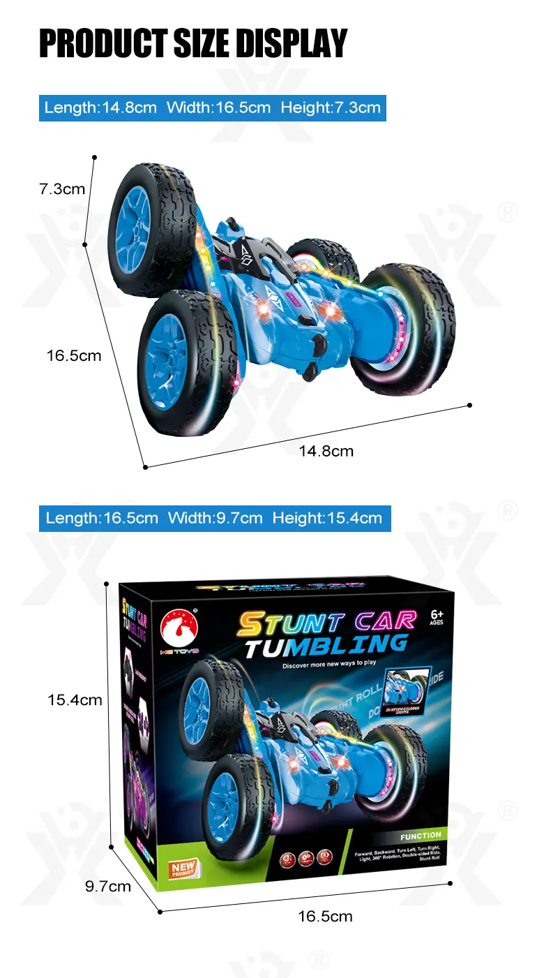 RC Double-Sided Stunt Car Toys · TV10397 · detail image 8 of 8