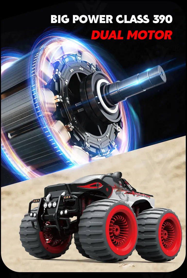 Big Foot RC Car Toy with Dual Motors · TV10398 · detail image 3 of 10