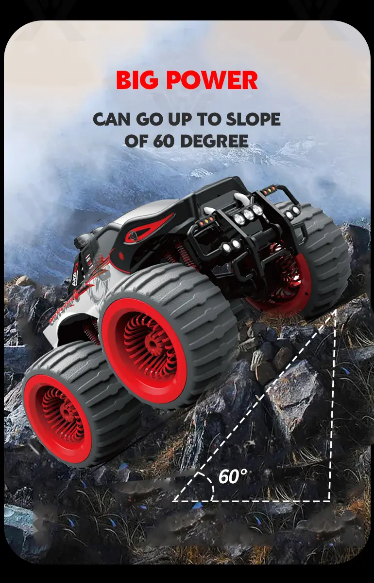 Big Foot RC Car Toy with Dual Motors · TV10398 · detail image 4 of 10