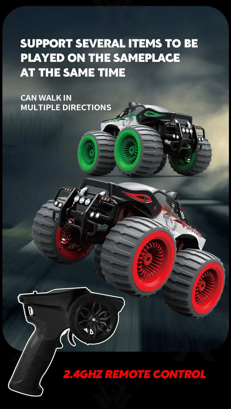 Big Foot RC Car Toy with Dual Motors · TV10398 · detail image 6 of 10