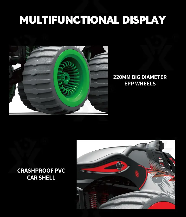 Big Foot RC Car Toy with Dual Motors · TV10398 · detail image 7 of 10