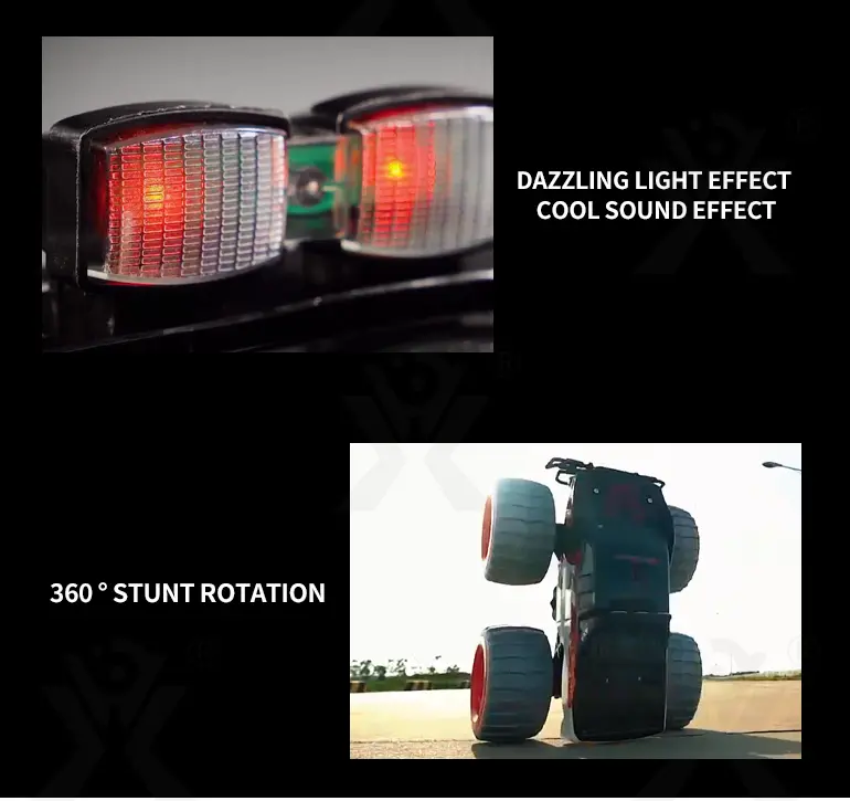 Big Foot RC Car Toy with Dual Motors · TV10398 · detail image 8 of 10