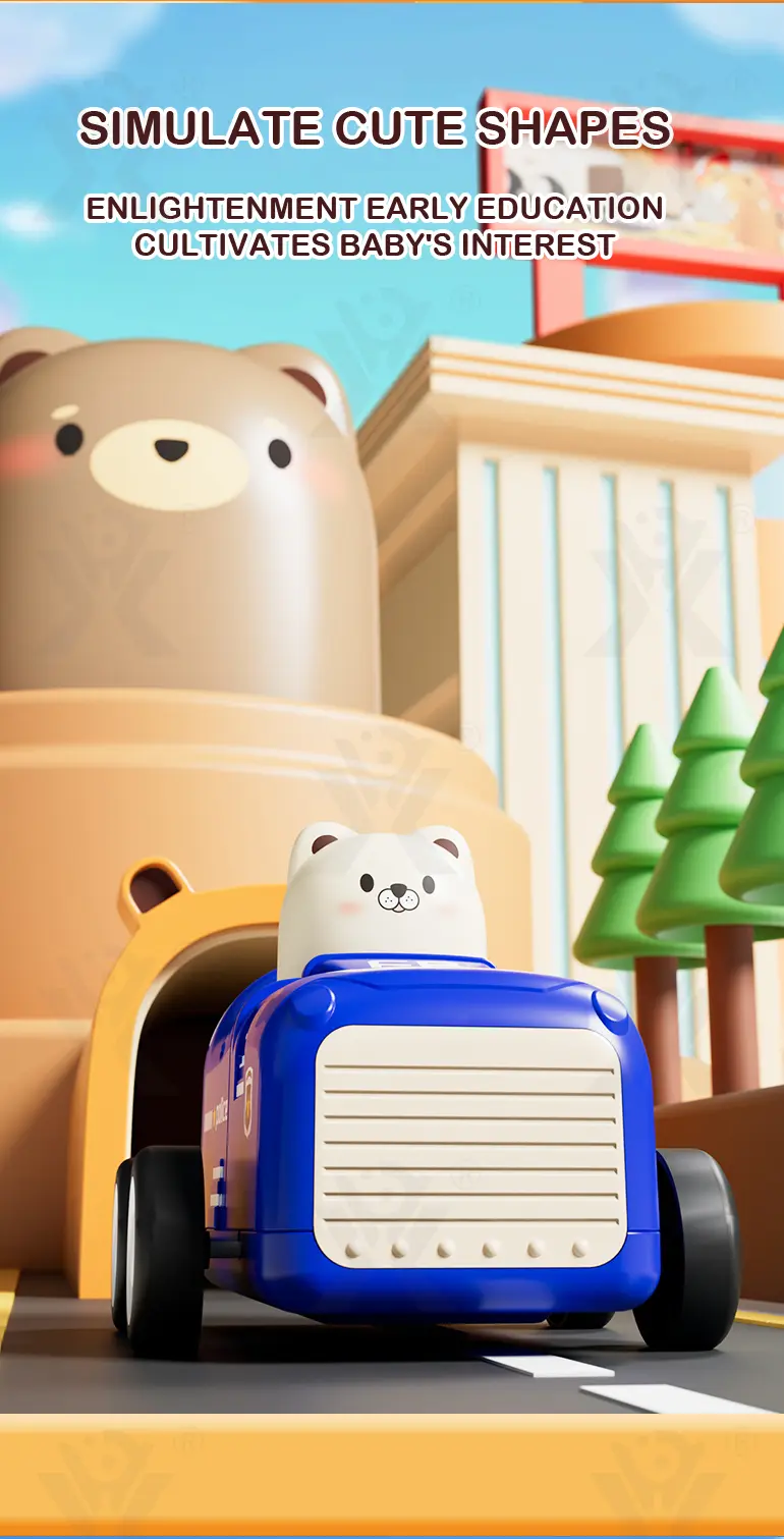 Animal Inertia Car, Toddler Car · TV10301 · detail image 6 of 10