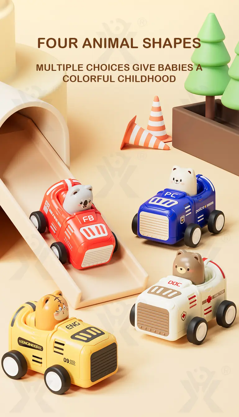 Animal Inertia Car, Toddler Car · TV10301 · detail image 8 of 10