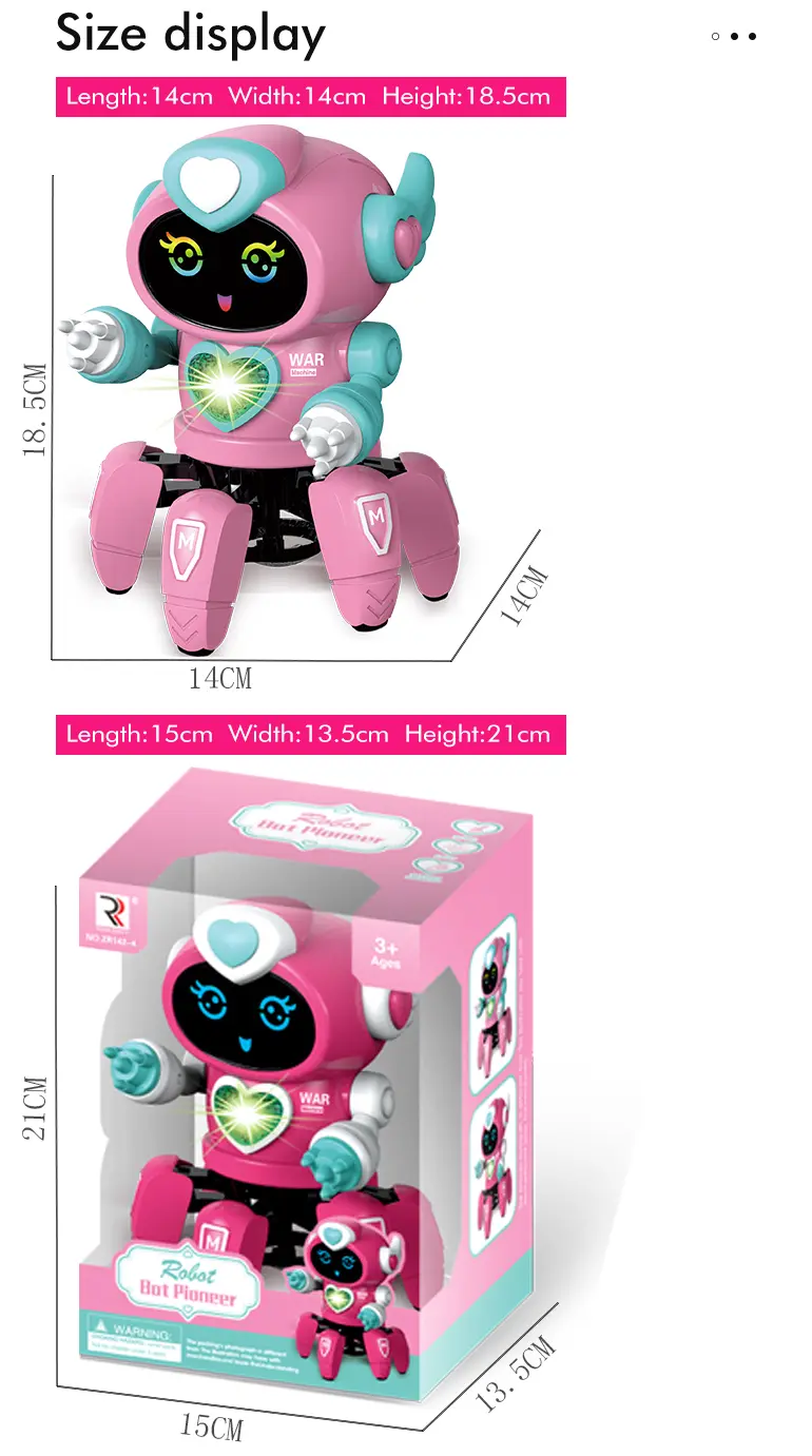 Dancing Six Claw Robot · TV10382 · detail image 6 of 6