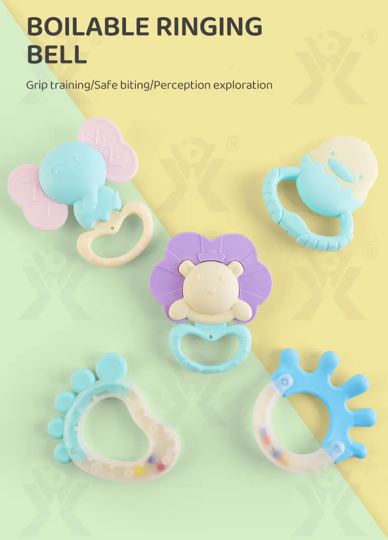 Baby Rattle Teething Toys For 0-6 Months Old · TV10386 · detail image 1 of 8
