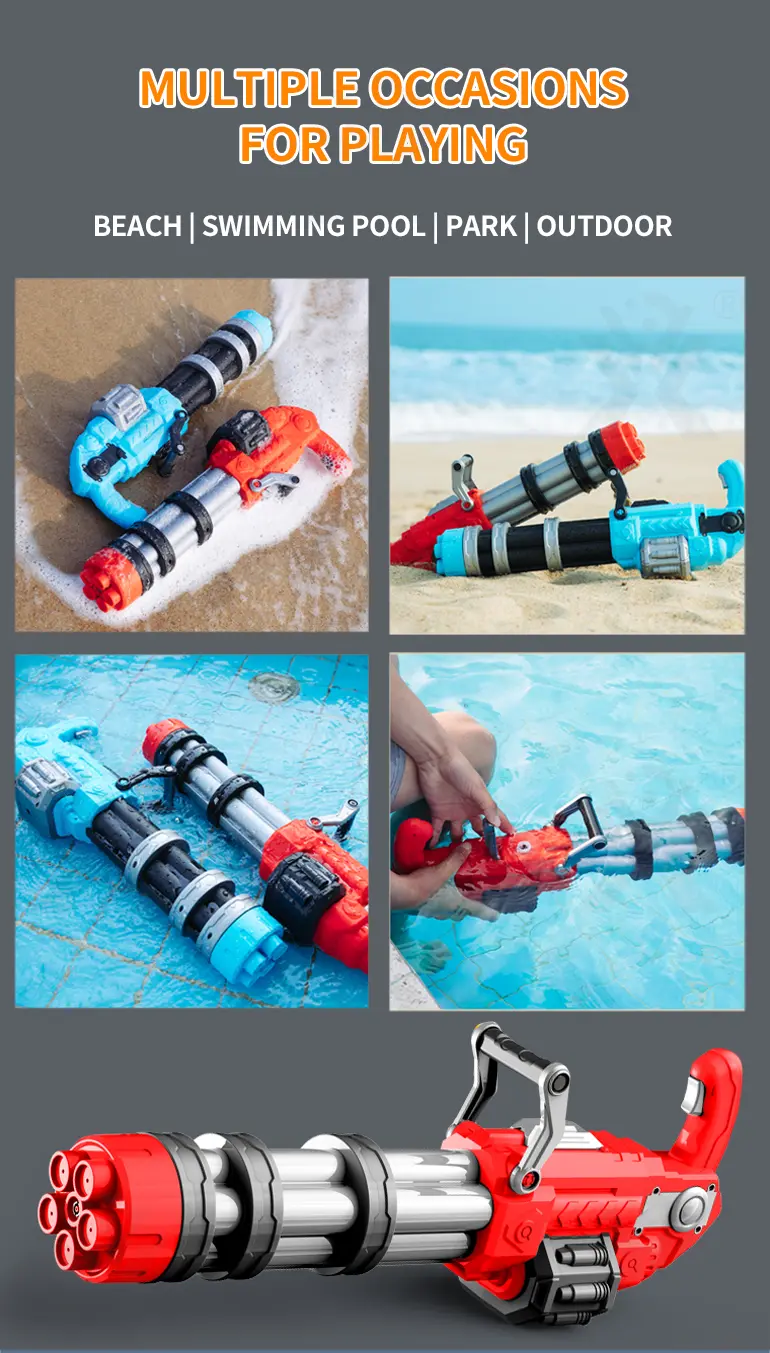Electric Gatling Water Gun · TV10390 · detail image 2 of 7