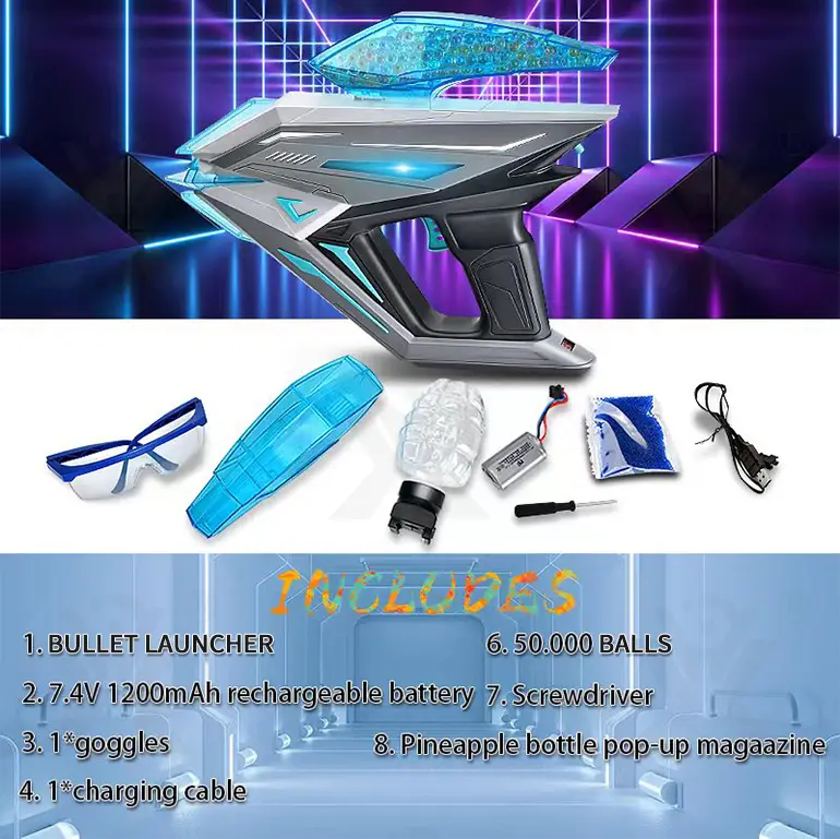 Electronic Water Bullet Gun · TV10396 · detail image 2 of 10