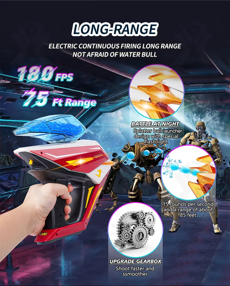 Electronic Water Bullet Gun · TV10396 · detail image 4 of 10