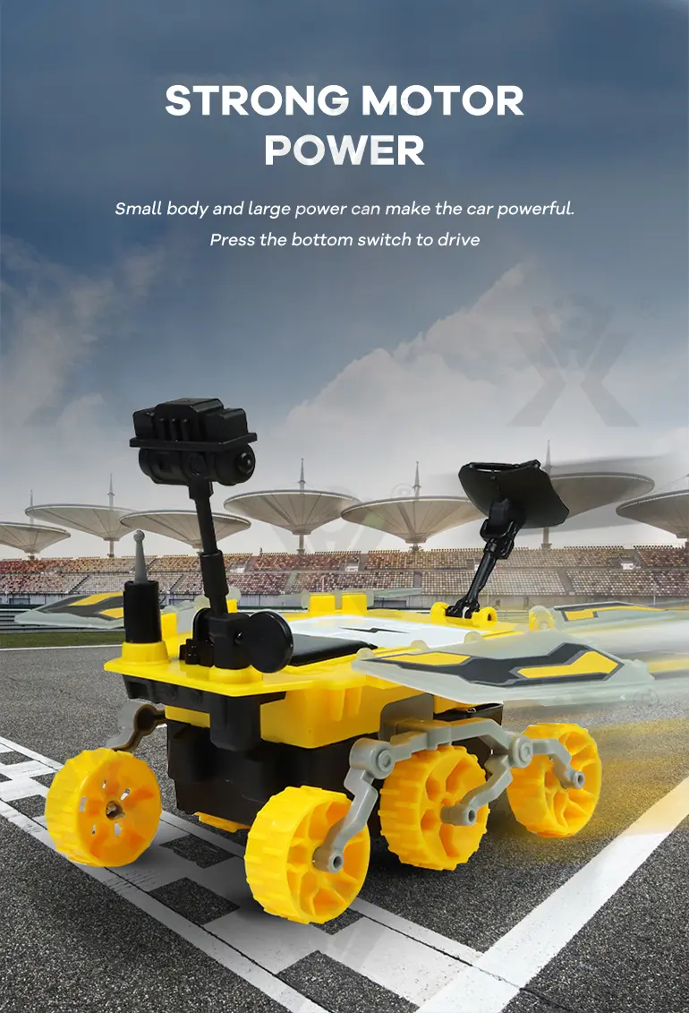 DIY Solar-Powered Rover Kit, Dual Modes · TV10370 · detail image 4 of 9