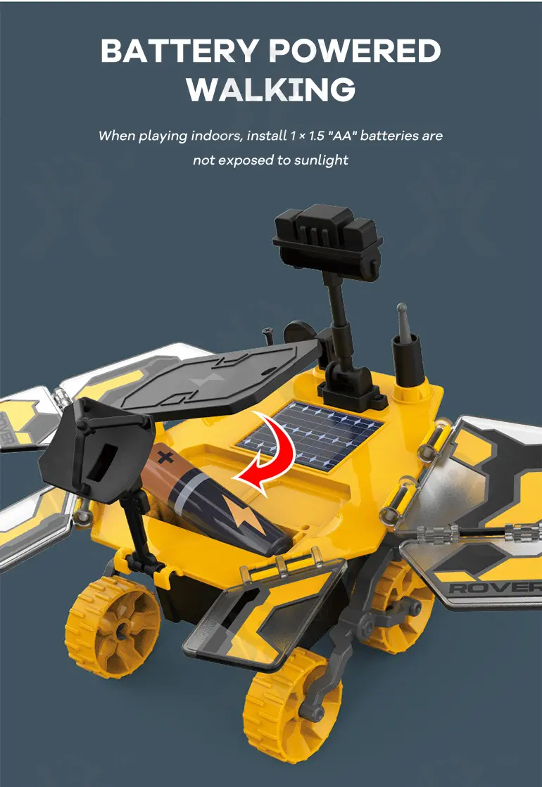 DIY Solar-Powered Rover Kit, Dual Modes · TV10370 · detail image 8 of 9