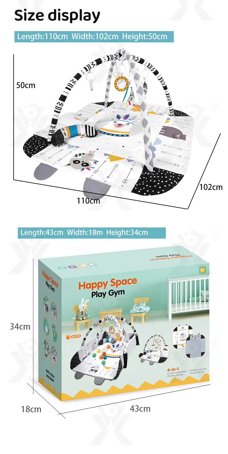 4-In-1 Baby Play Mat Wholesale Supply · TV10383 · detail image 7 of 7