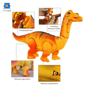 Electric Two-Head Dinosaur Toy, Brachiosaurus · TV10369 · product photo 4 of 8