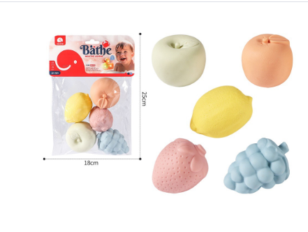 Fruit Bath Toy, Wheat Straw Made · TV10356 · product photo 1 of 1
