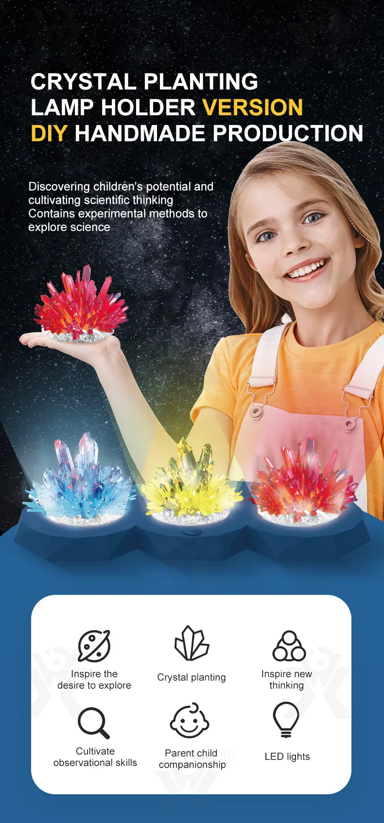 Crystal Planting Kits, Crystal Growing Kit · TV10344 · detail image 1 of 7