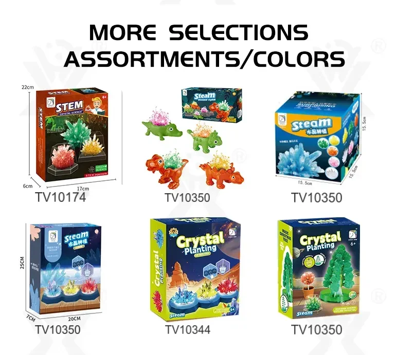 Mini Magic Christmas Tree, Crystal Experiment Kit Toy · TV10350 · detail image 11 of 12