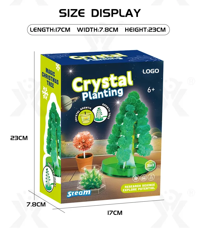 Mini Magic Christmas Tree, Crystal Experiment Kit Toy · TV10350 · detail image 12 of 12