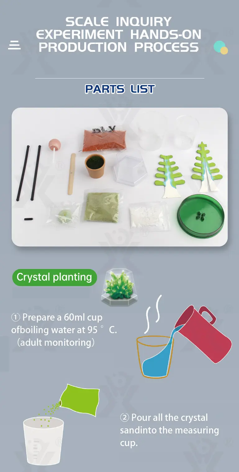 Mini Magic Christmas Tree, Crystal Experiment Kit Toy · TV10350 · detail image 4 of 12