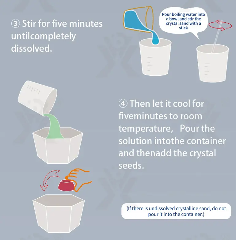 Mini Magic Christmas Tree, Crystal Experiment Kit Toy · TV10350 · detail image 5 of 12