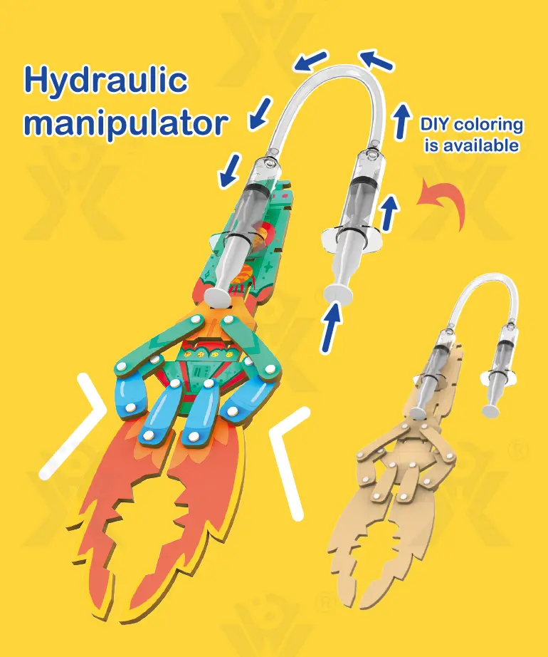 STEM Set, 4 in 1 Hydraulic Machinery Kit · TV10324 · detail image 5 of 9