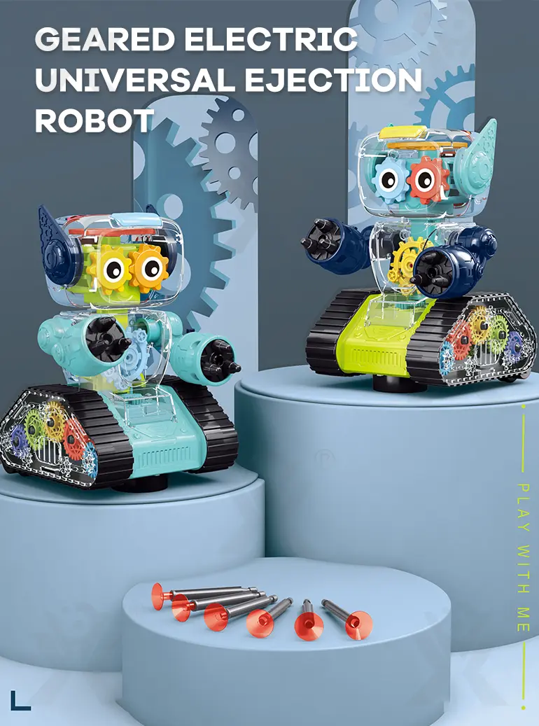 Transparent Gear Robots for Kids · TV10334 · detail image 1 of 9