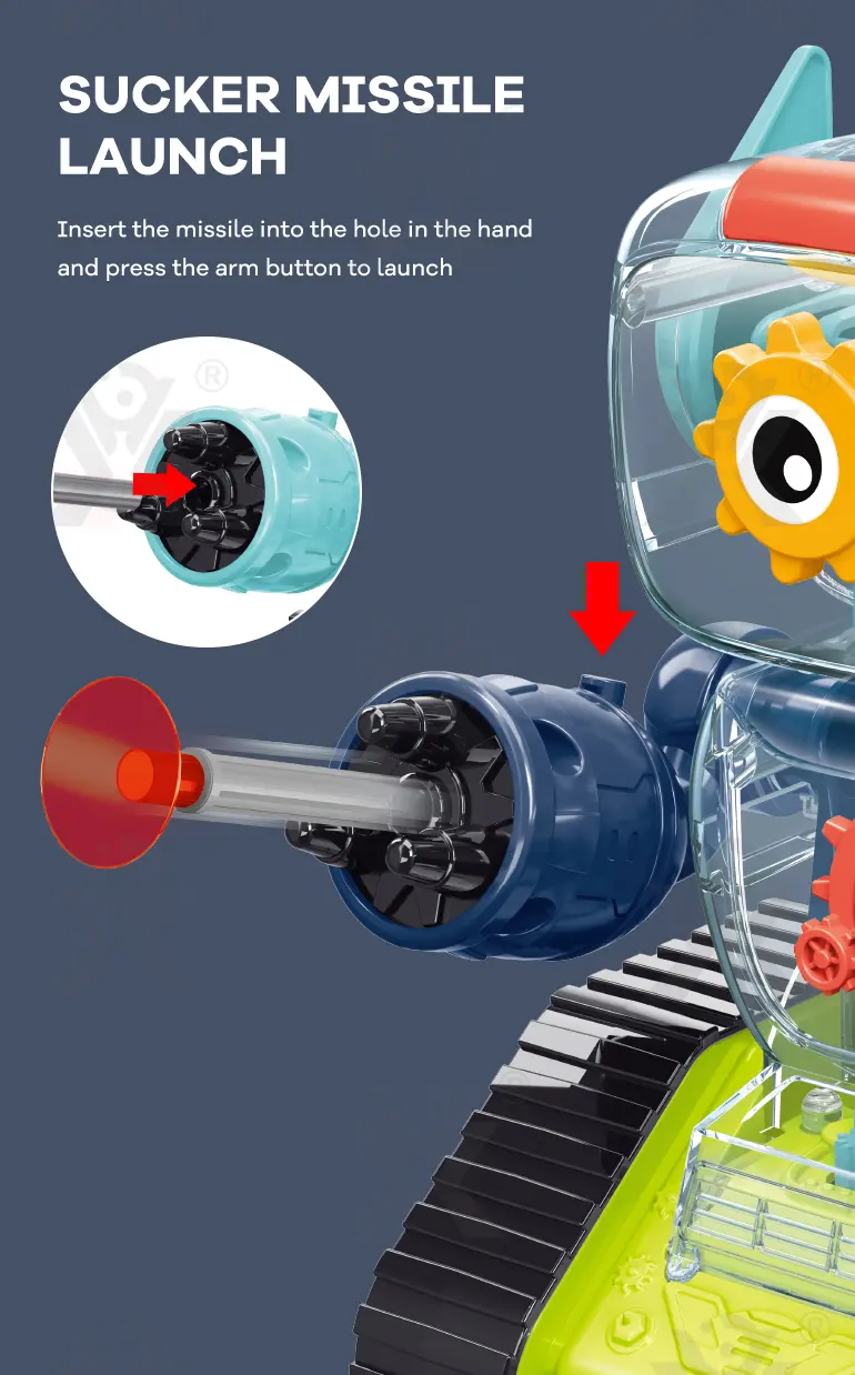 Transparent Gear Robots for Kids · TV10334 · detail image 3 of 9