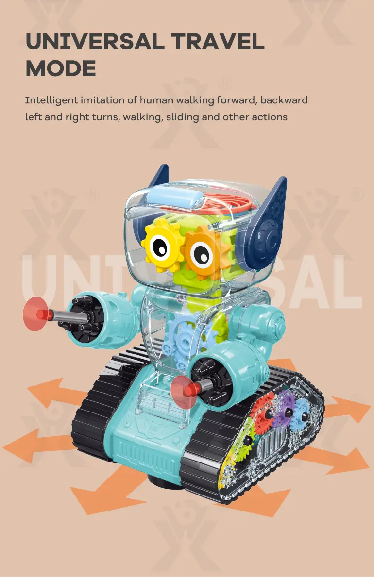 Transparent Gear Robots for Kids · TV10334 · detail image 4 of 9