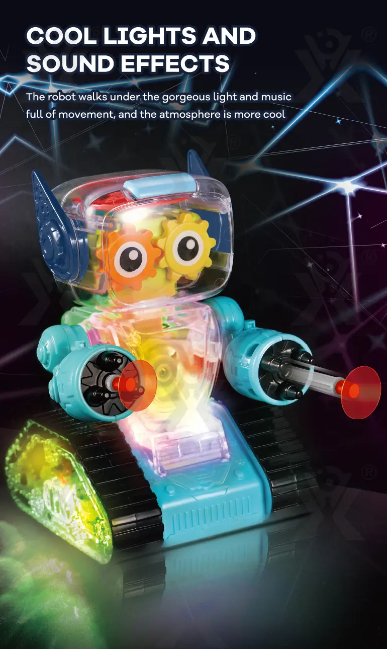 Transparent Gear Robots for Kids · TV10334 · detail image 5 of 9