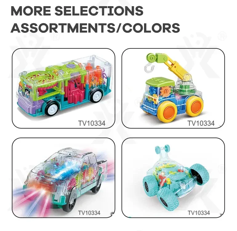 Transparent Gear Robots for Kids · TV10334 · detail image 8 of 9