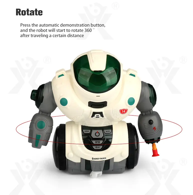 Electric Spray Robot Toys, Kid Robot Toys · TV10322 · detail image 5 of 10