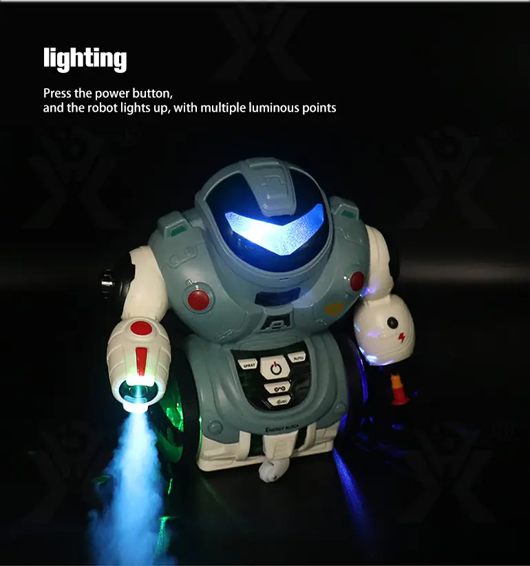 Electric Spray Robot Toys, Kid Robot Toys · TV10322 · detail image 7 of 10