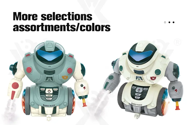 Electric Spray Robot Toys, Kid Robot Toys · TV10322 · detail image 9 of 10