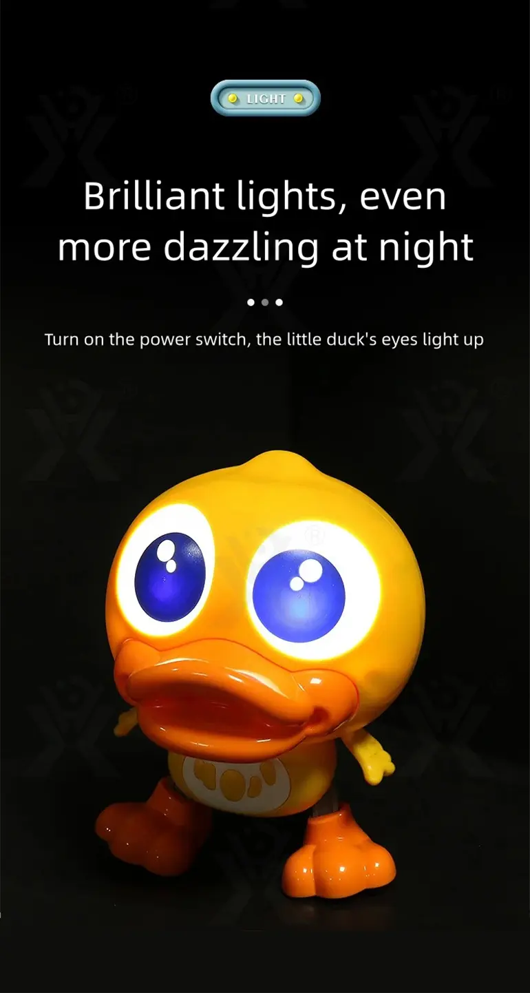 Electric Walking Duck Toy, Transformable, music, and light · TV10333 · detail image 7 of 9