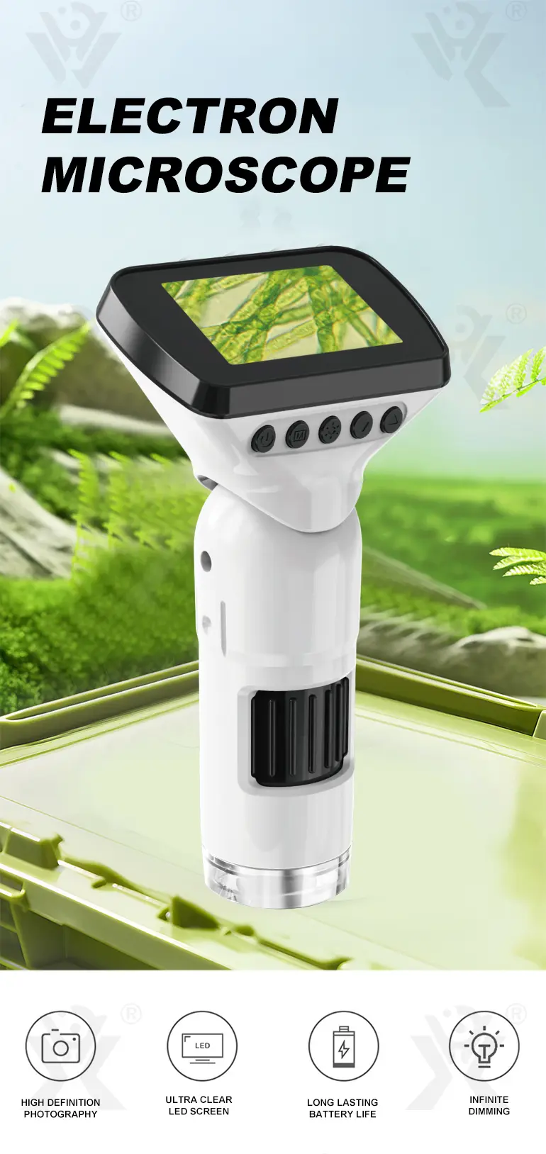 3-in-1 Carton Electron Microscope · TV10347 · detail image 1 of 10