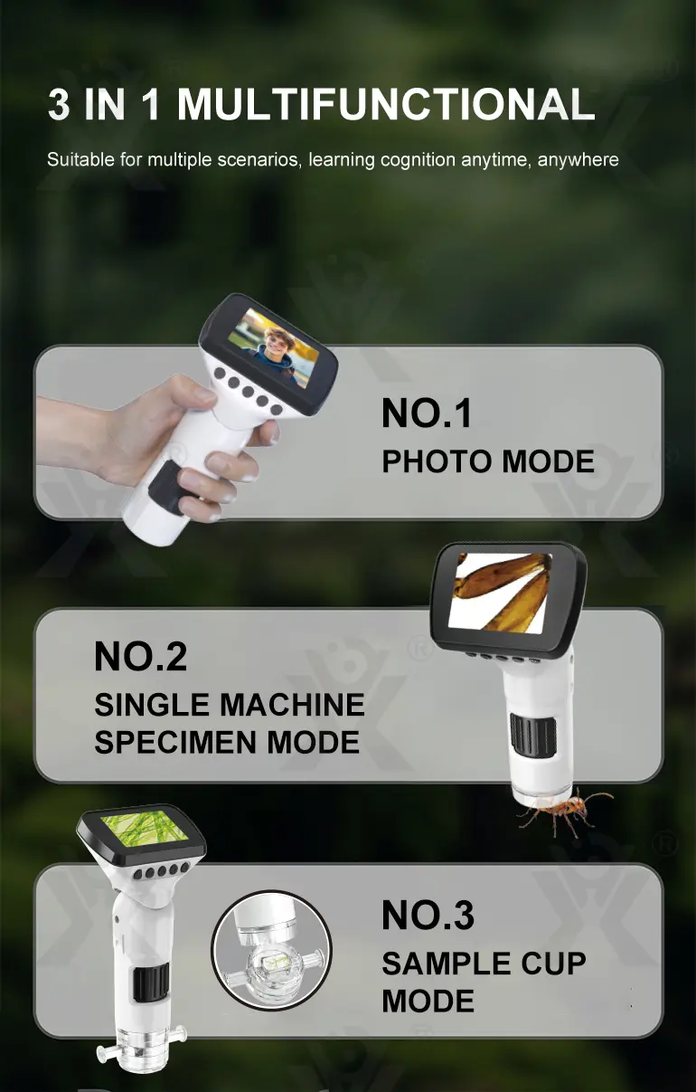 3-in-1 Carton Electron Microscope · TV10347 · detail image 2 of 10