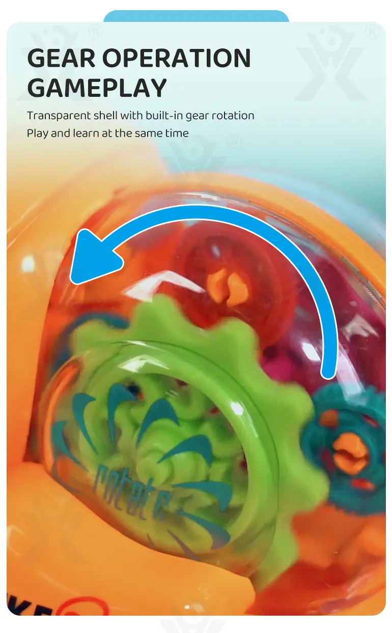 Duck Inertial Car Toy with Gear Transmission & Belt Drive for Kids · TV10336 · detail image 3 of 6